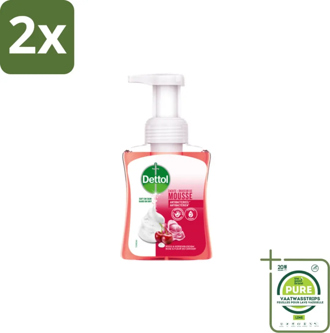 Dettol Rozen & Kersenbloesem Schuimhandzeep 500ml