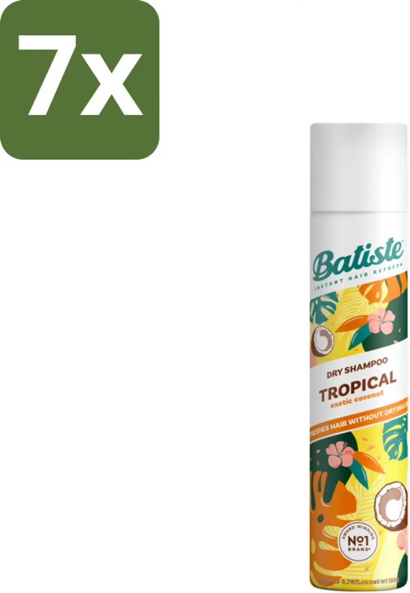 Batiste Tropical Droogshampoo 200ml
