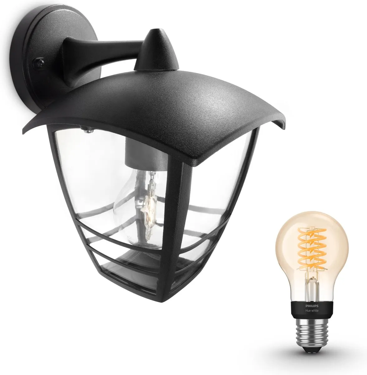 Philips Hue Creek Wandlamp E27 Warmwit