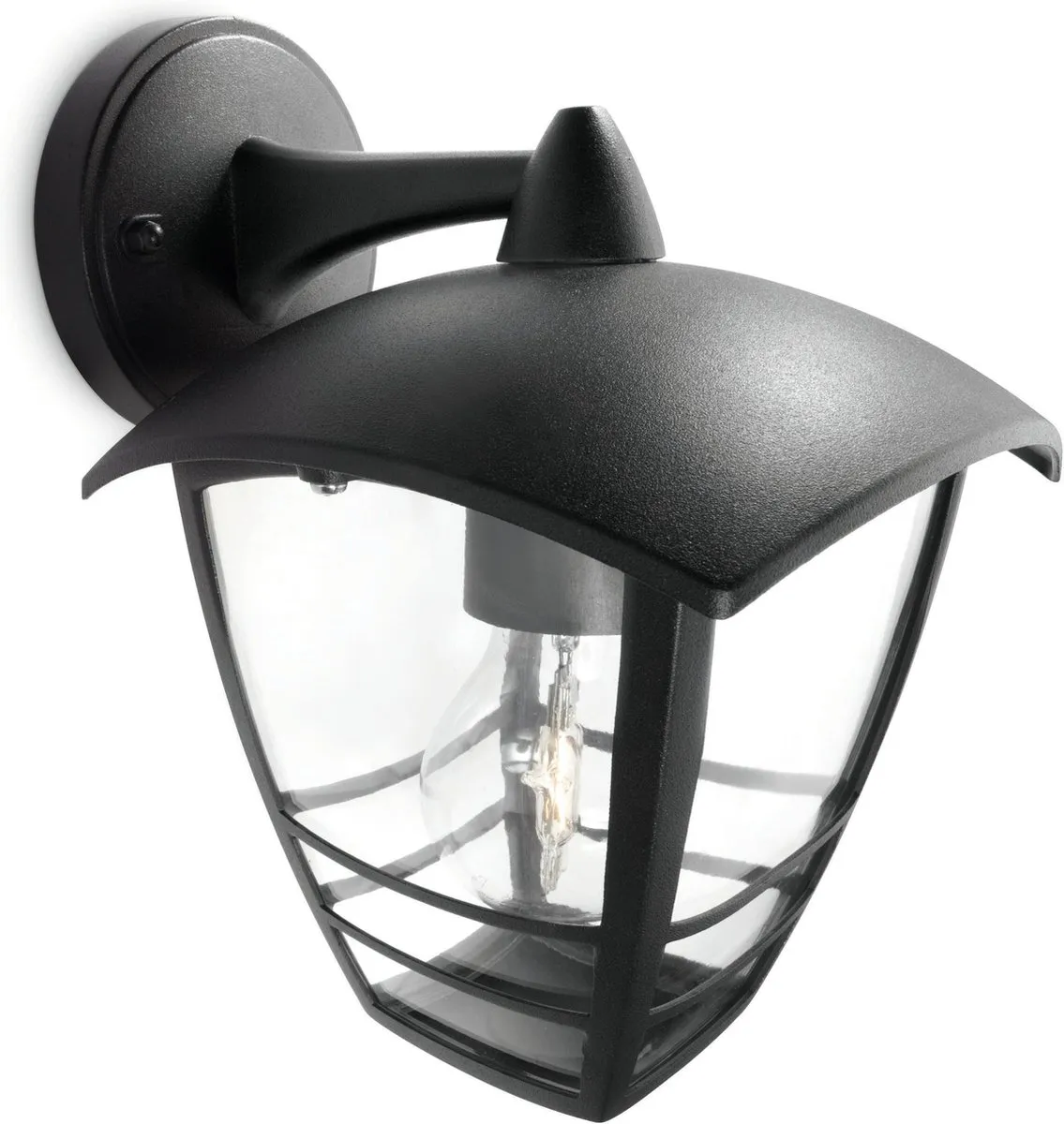 Philips Hue Creek Wandlamp E27 Warmwit - Zwart