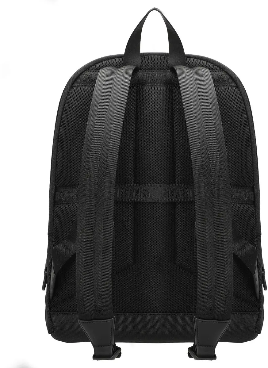 BOSS Backpack N Rugzak - 5 Vakken - 10 inch - Zwart