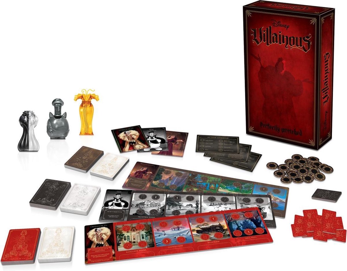 Ravensburger Disney Villainous Perfectly Wretched- Bordspel - Uitbreiding - Engelstalig