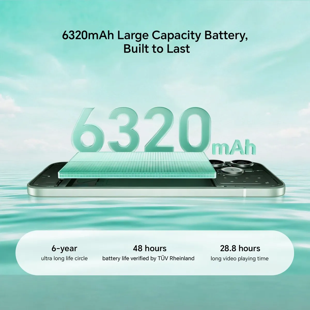 Honor 600 Lite 5G - 8GB/256GB - Sproutgroen - afbeelding 6 van 6