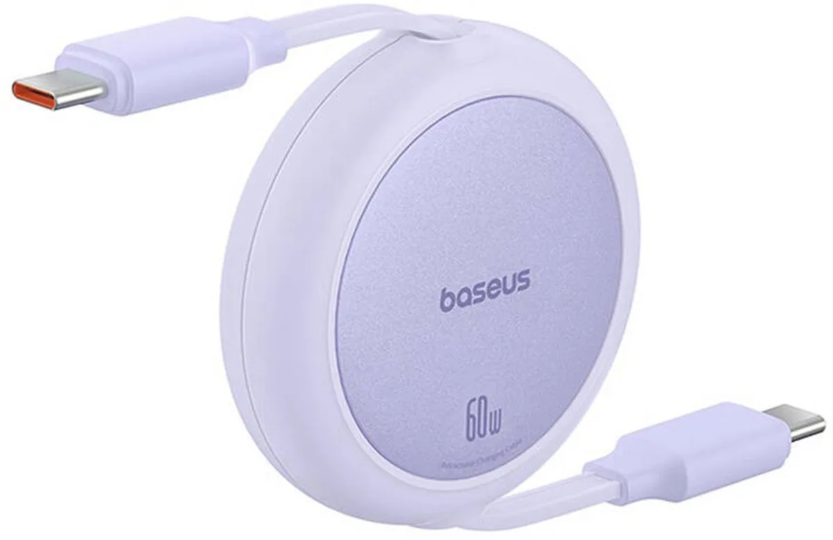 Baseus USB-C Kabel 60W 1M - Transparent