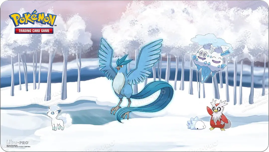 Pokémon Ultra Pro Frosted Forest Speelmat