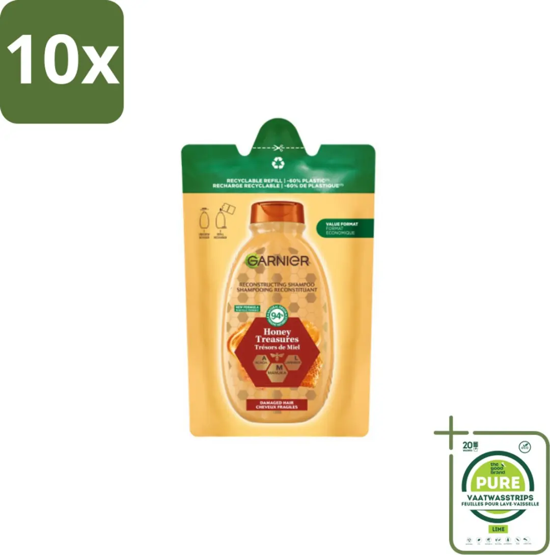 Garnier Loving Blends Honing Shampoo Refill 250ml