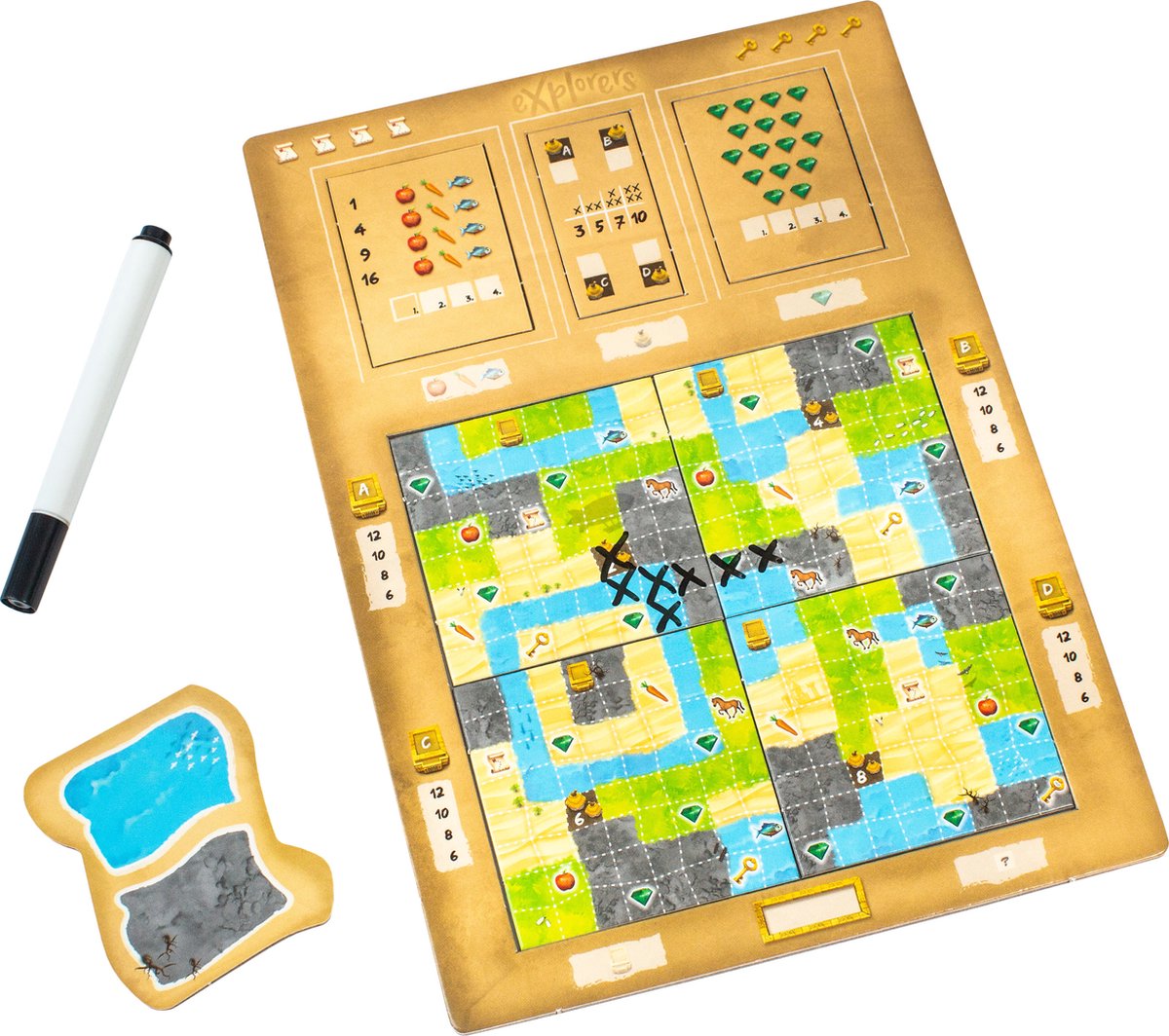 Ravensburger Explorers - Engelstalig Bordspel