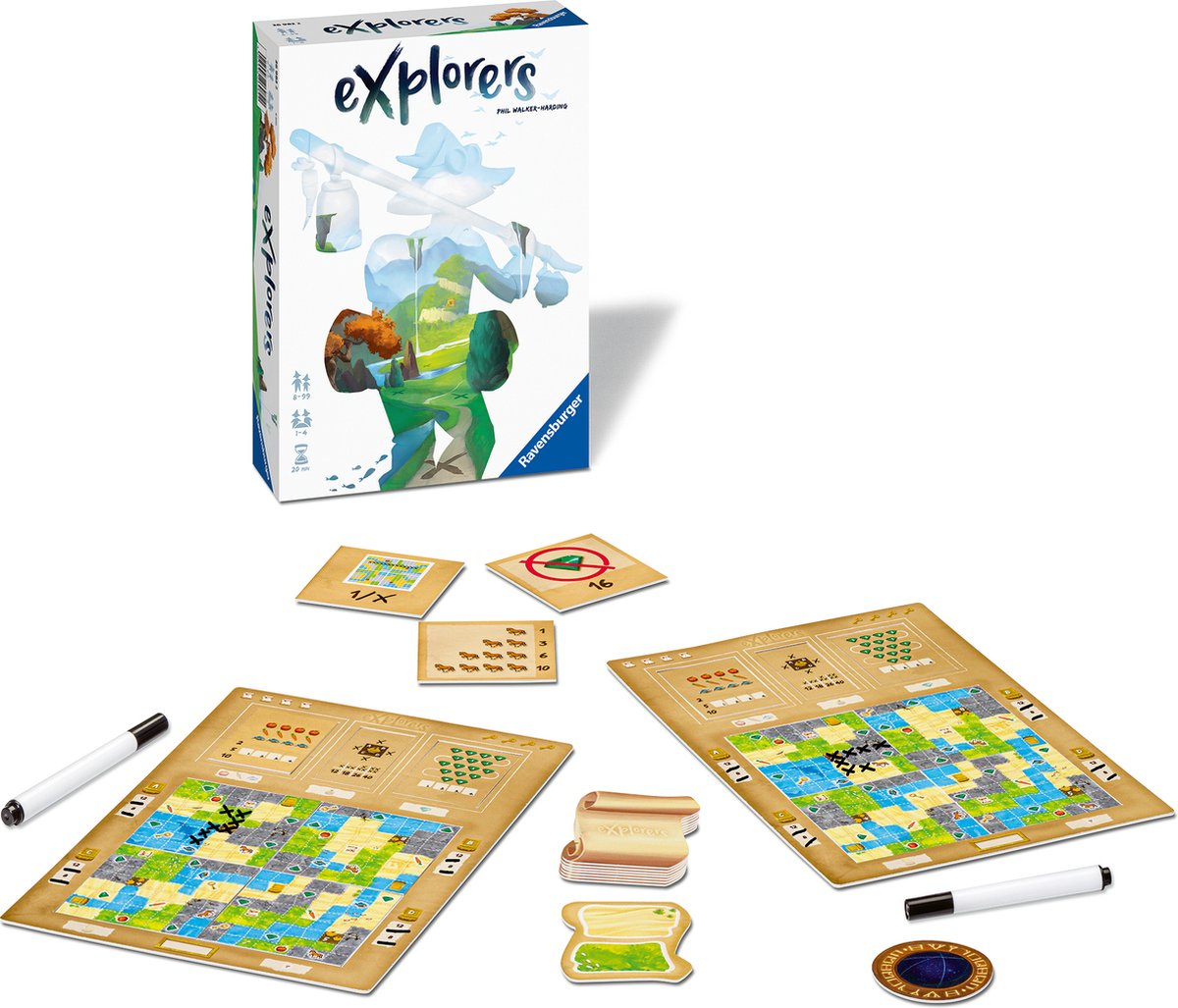 Ravensburger Explorers - Engelstalig Bordspel