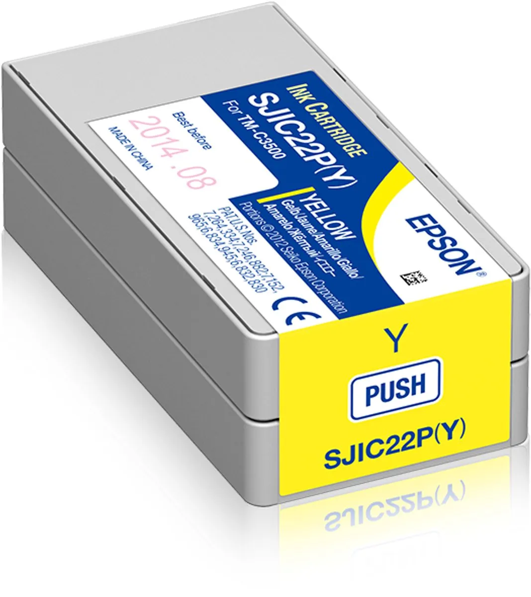 Epson SJIC22P Inktcartridge Geel - 32ml