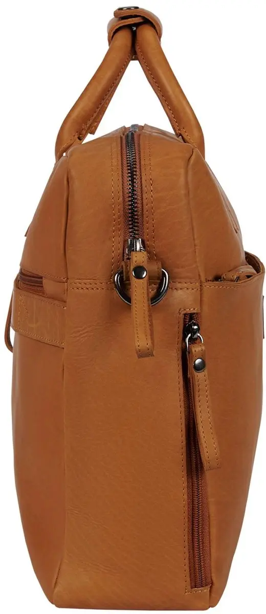 Mustang San Marino Laptoptas 15 Inch - Cognac