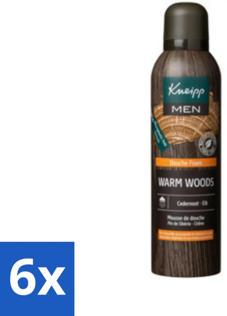 Kneipp Men Warm Woods Douche Schuim 200ml
