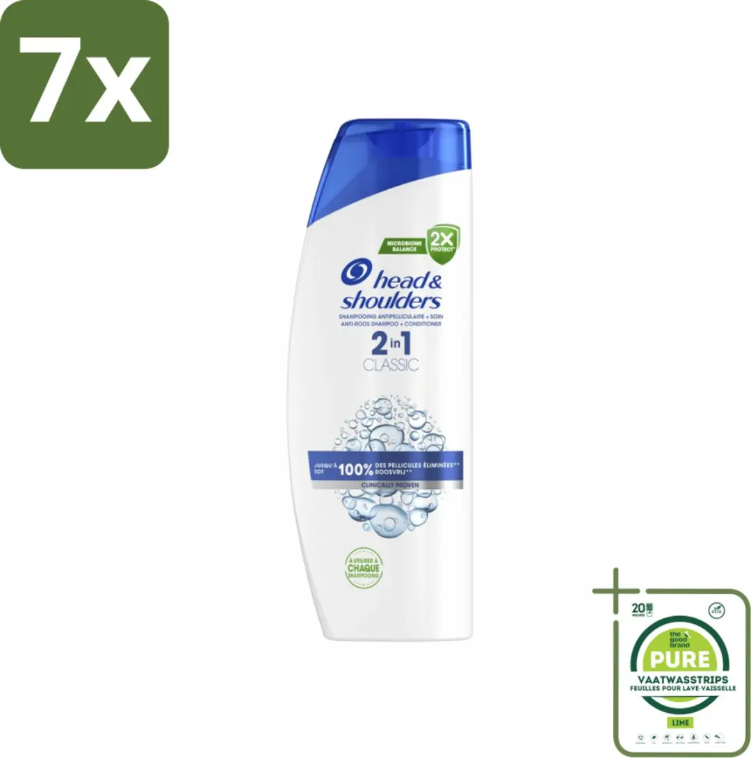 Head & Shoulders Classic Roosvrij Shampoo 2800ml
