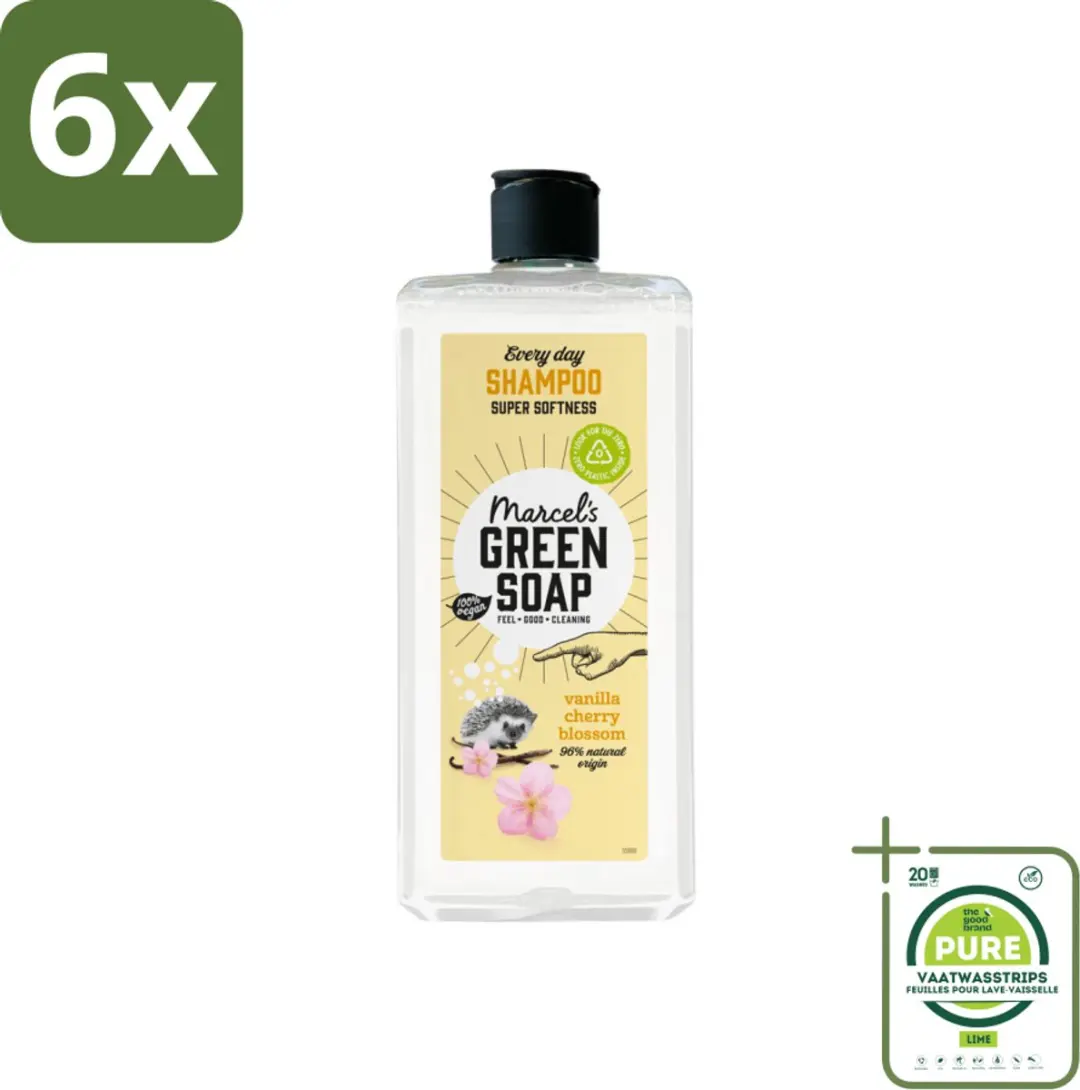 Marcel's Green Soap Every Day Shampoo Vanilla & Cherry Blossom 300ml