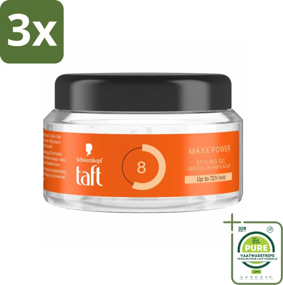Taft Maxx Power 8 Styling Gel 750ml