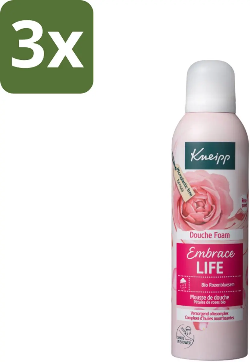 Kneipp Embrace Life Douche Schuim 200ml