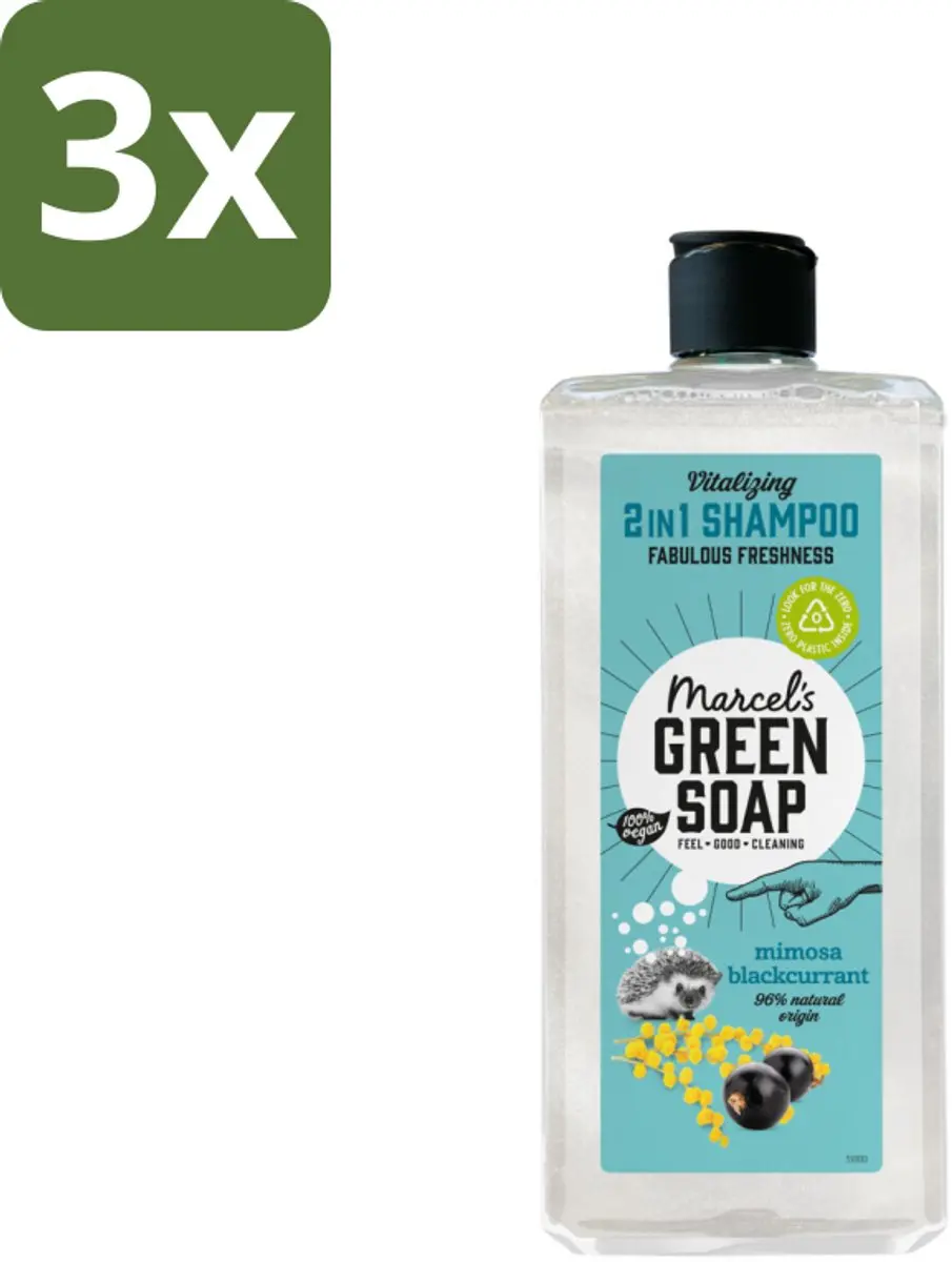 Marcel's Green Soap Shampoo & Conditioner 2-in-1 300ml