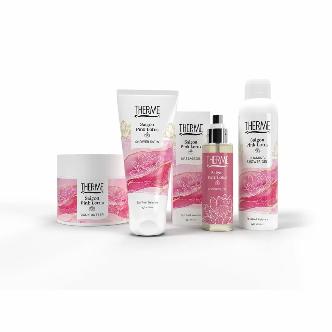 Therme Saigon Pink Lotus Douchegel 200ml - 2 Stuks