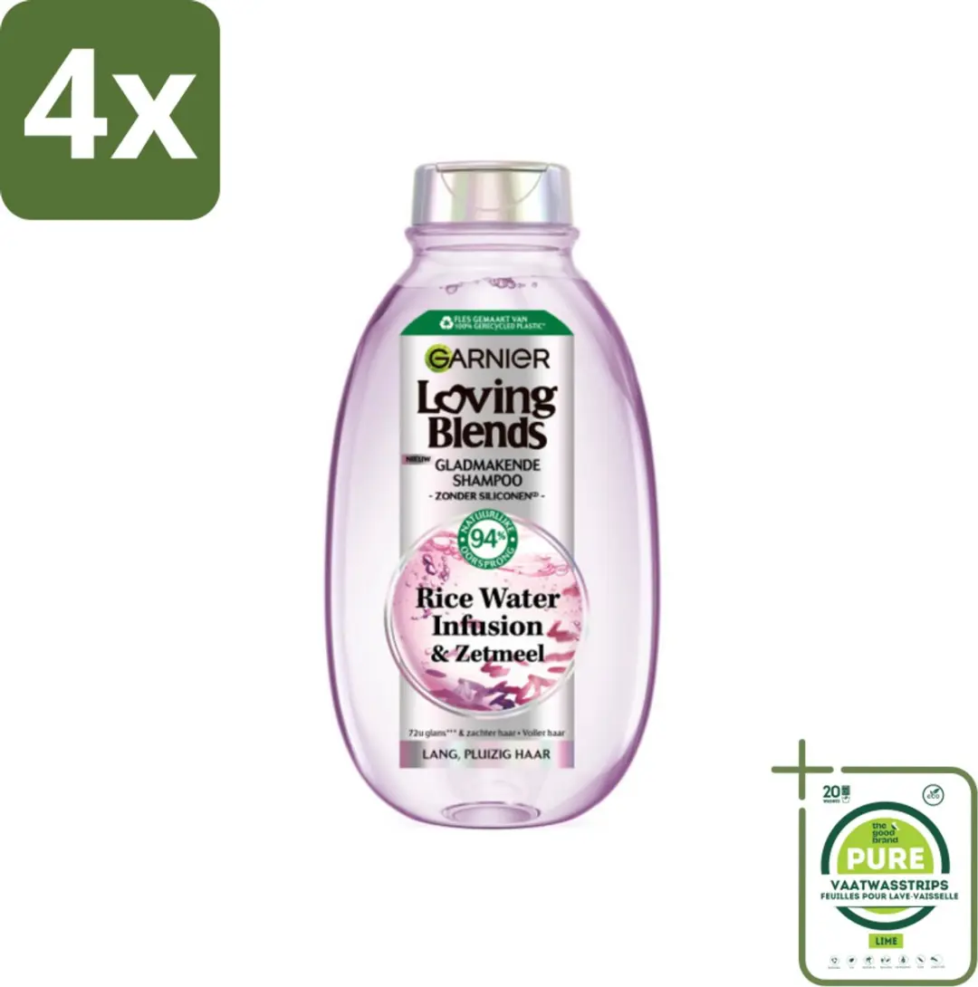 Garnier Loving Blends Rice Water Shampoo 300ml