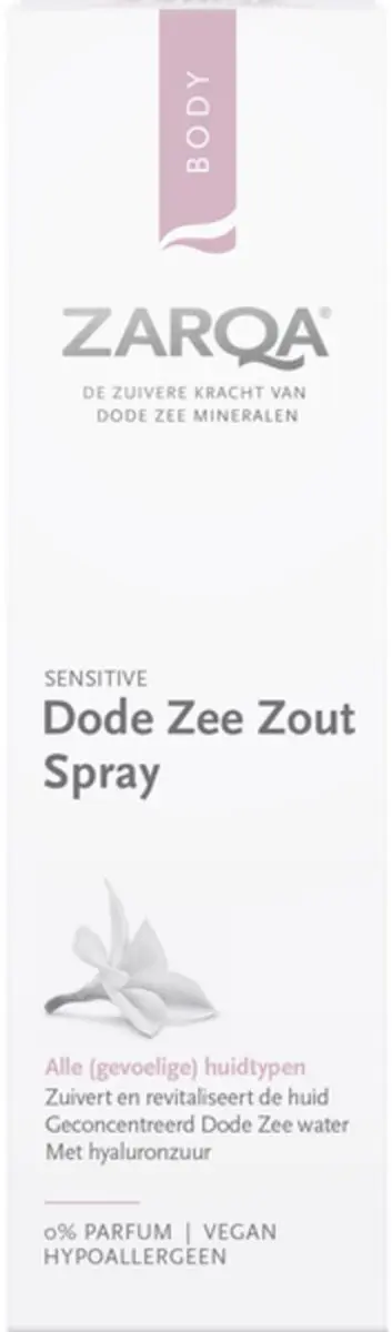 Zarqa Sensitive Dode Zee Zout Spray - 3 x 200 ml - Voordeelverpakking
