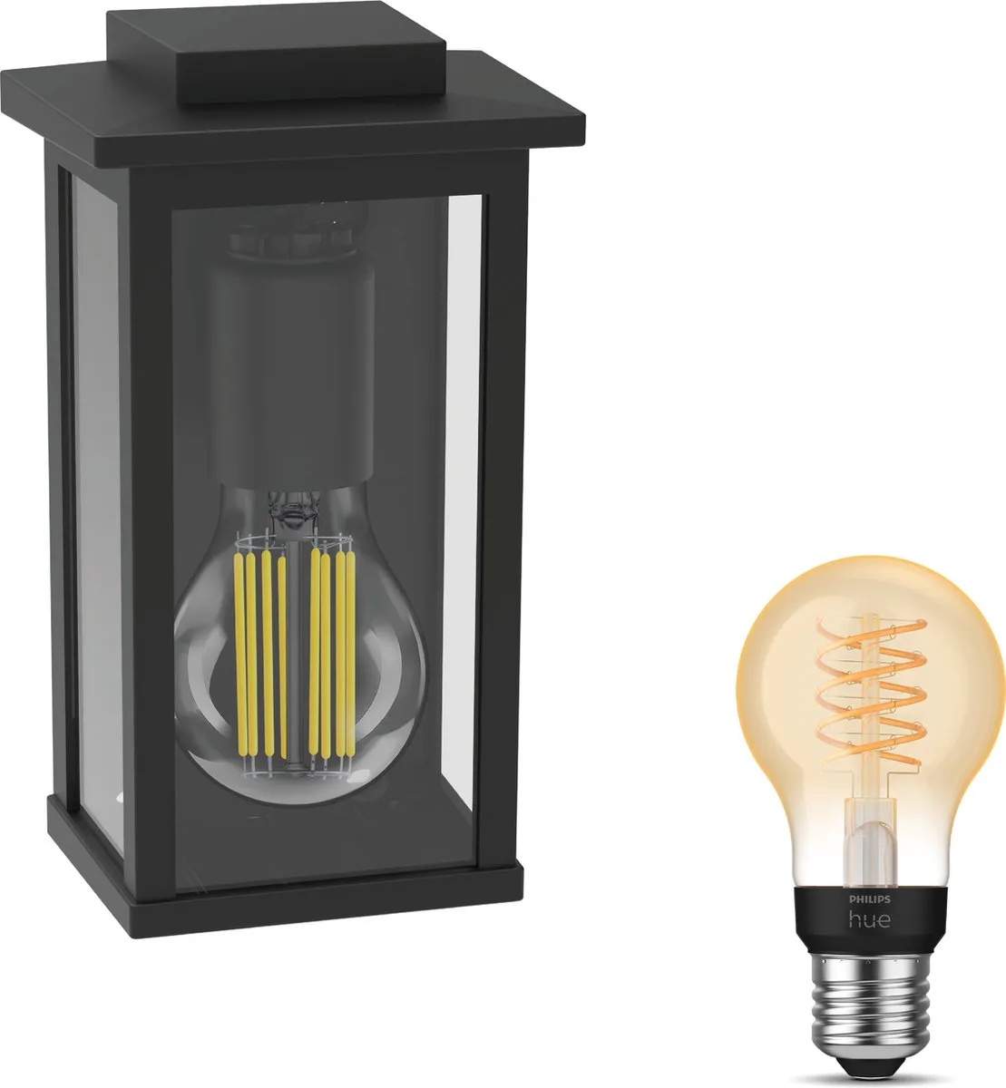Philips Hue Mirth Wandlamp E27 Zwart