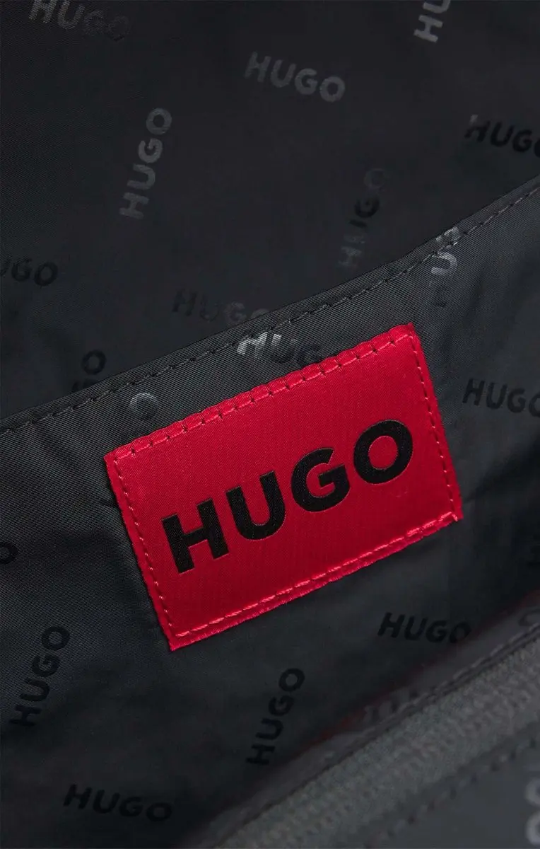 Hugo Jhin Backpack Rugzak 14 inch - 3 Vakken - Zwart