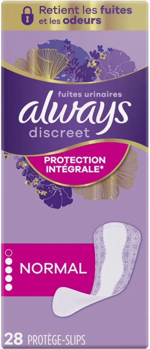 Always Inlegkruisjes Long Protection 28 Stuks - Blaaszwakte