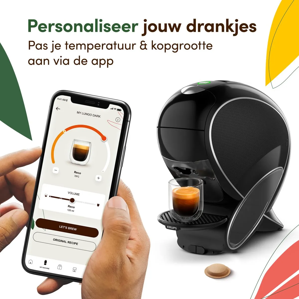 Krups Nescafé Dolce Gusto NEO YY5892FD Koffiemachine - Black