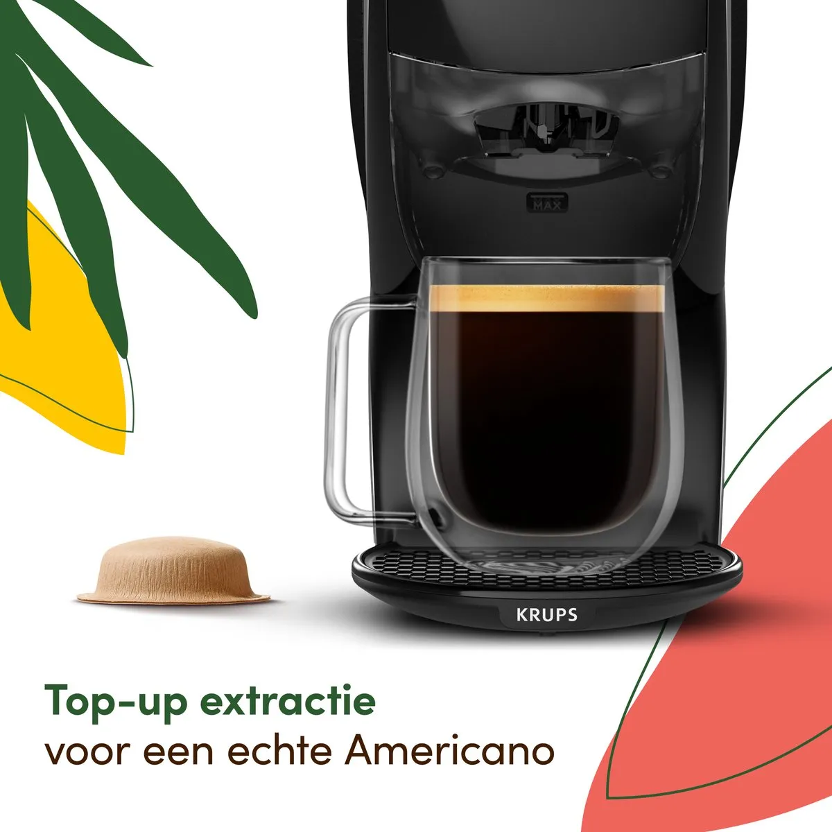 Krups Nescafé Dolce Gusto NEO YY5892FD Koffiemachine - Black