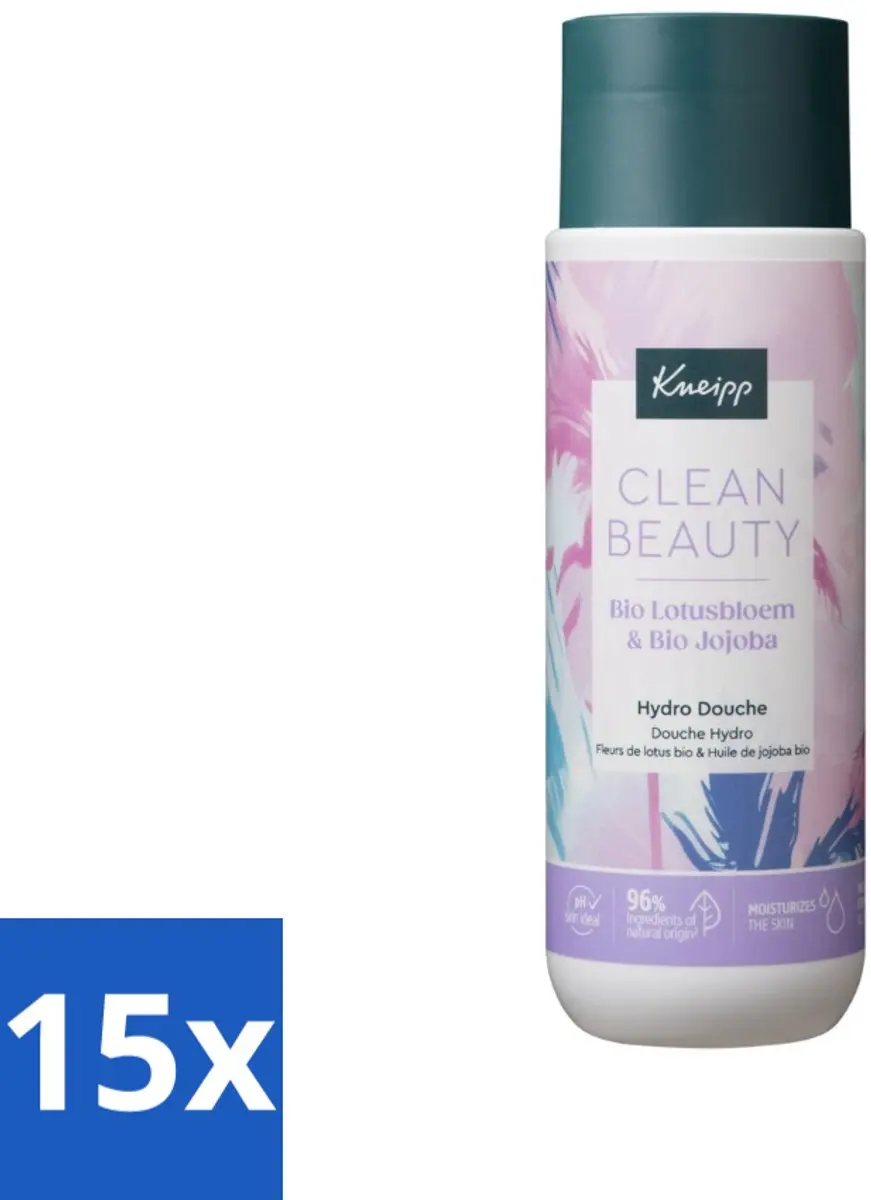 Kneipp Clean Beauty Douchegel Lotus & Jojoba 200ml