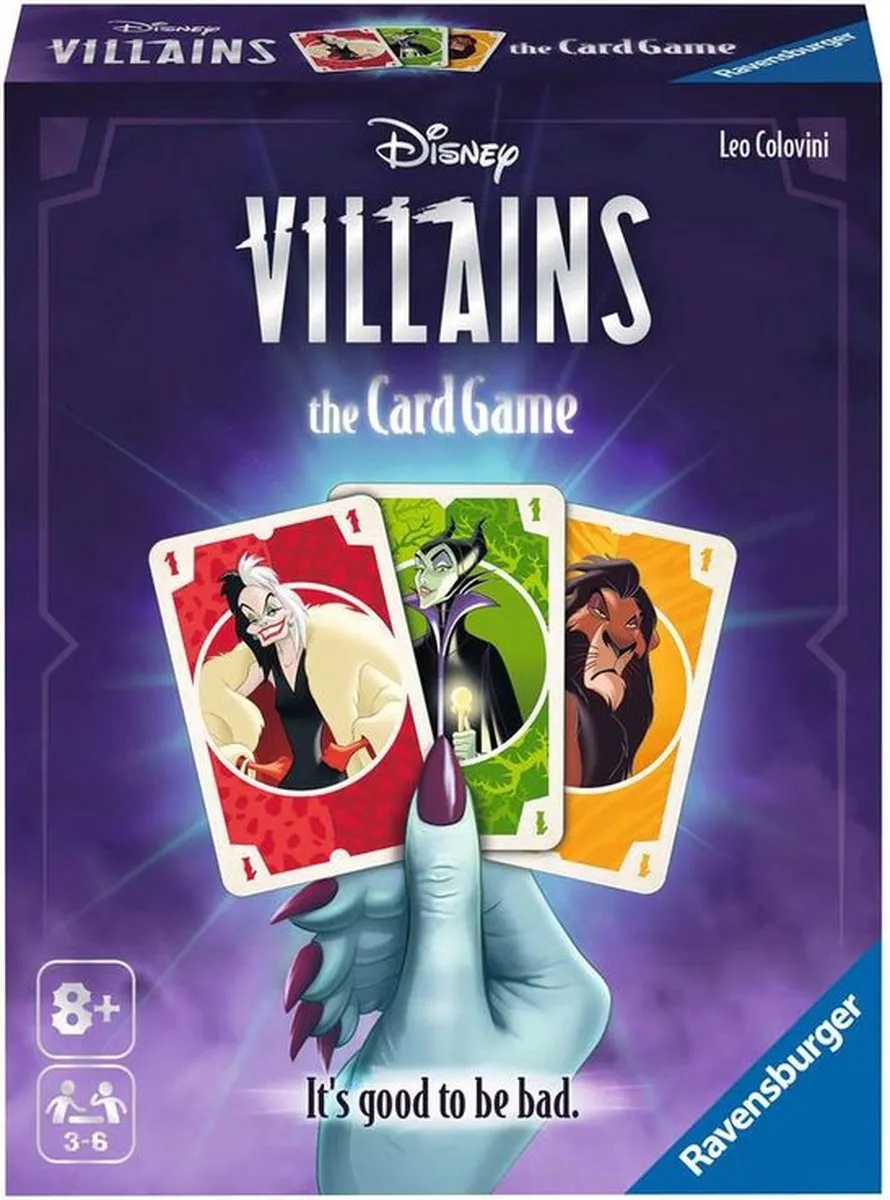 Ravensburger Disney Villains Kaartspel 272785 - 3-6 Spelers