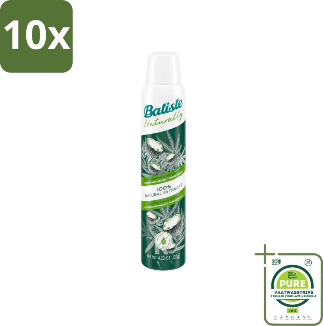 Batiste Naturally Droogshampoo 200ml