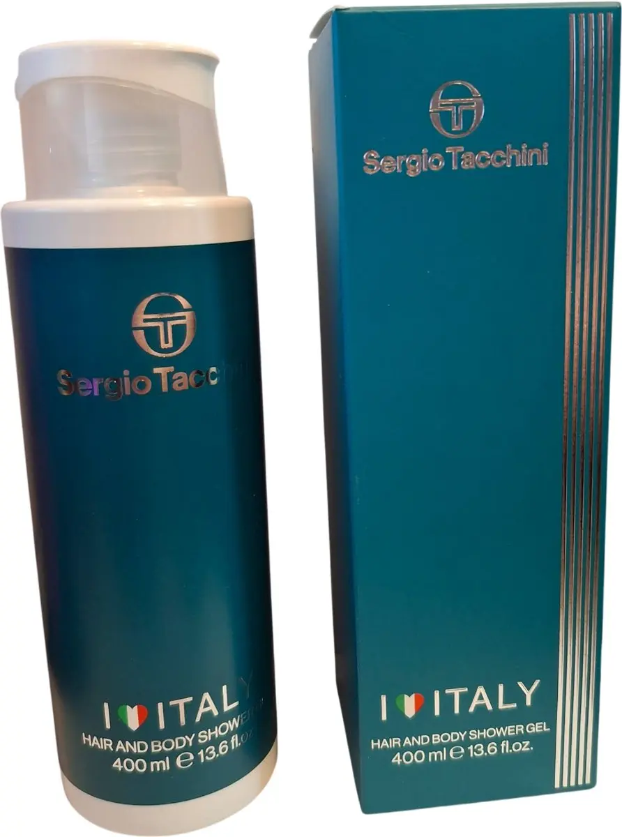 Sergio Tacchini Hair And Body Shower Gel Pour Homme 400 ml