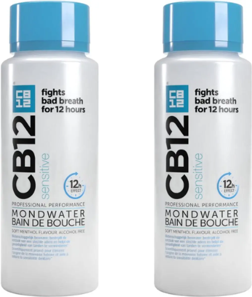 CB12 Sensitive Mondwater 2x250ml