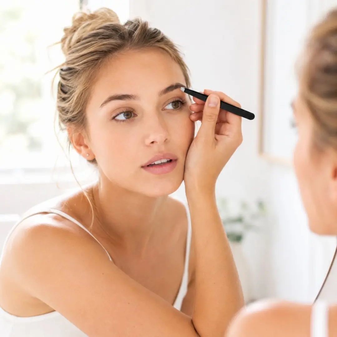 Guardian Beauty Wenkbrauw Pincetten Set 5-delig - RVS - Zwart
