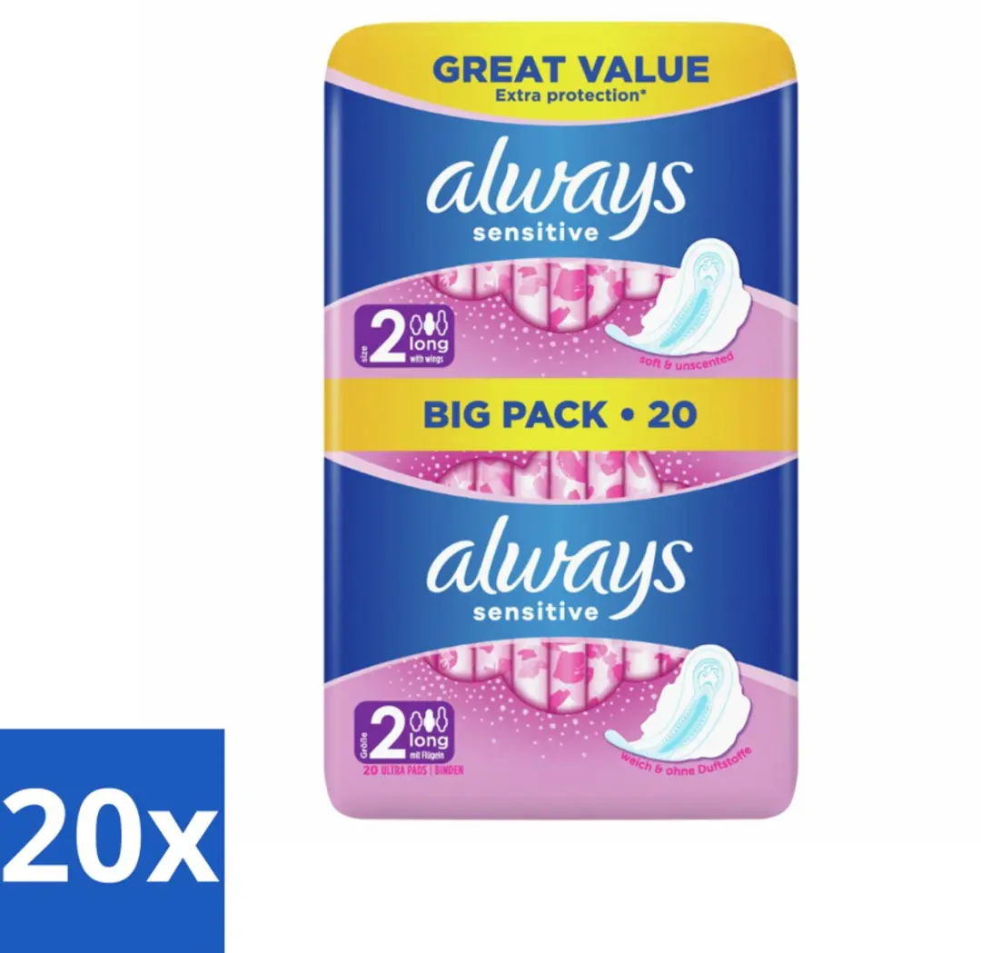 Always Long Sensitive Maandverband