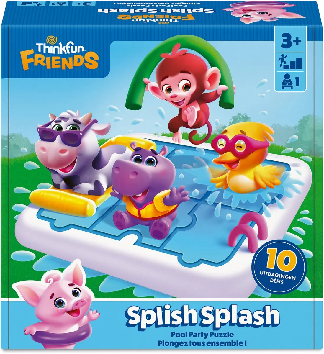 Ravensburger ThinkFun Friends Splish Splash Breinbreker 76660