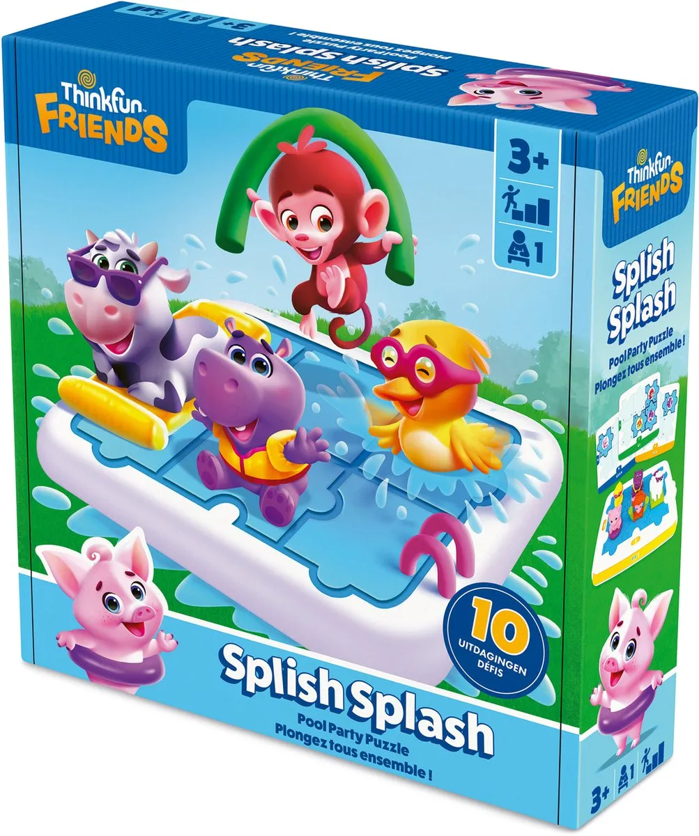 Ravensburger ThinkFun Friends Splish Splash Breinbreker 76660
