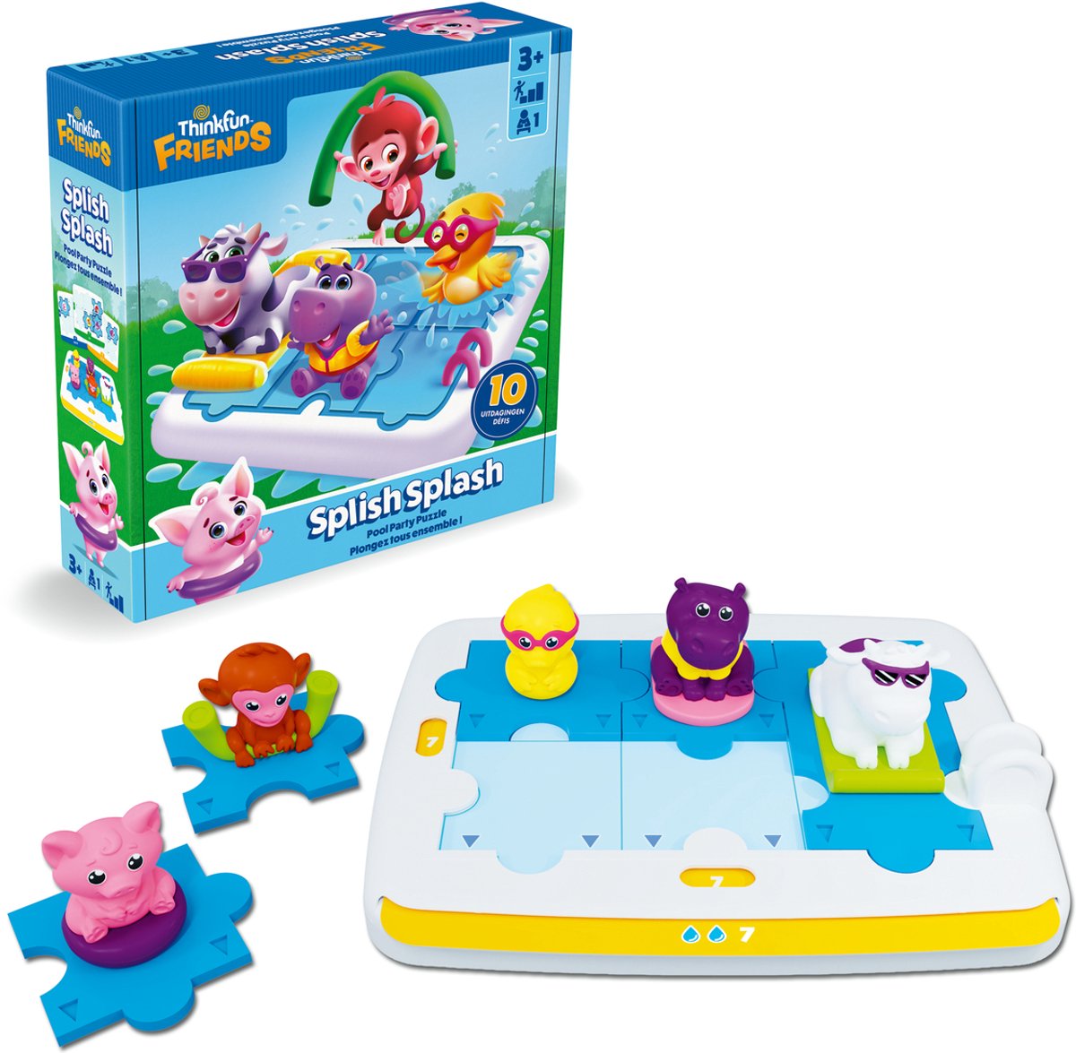 Ravensburger ThinkFun Friends: Splish Splash - Breinbreker