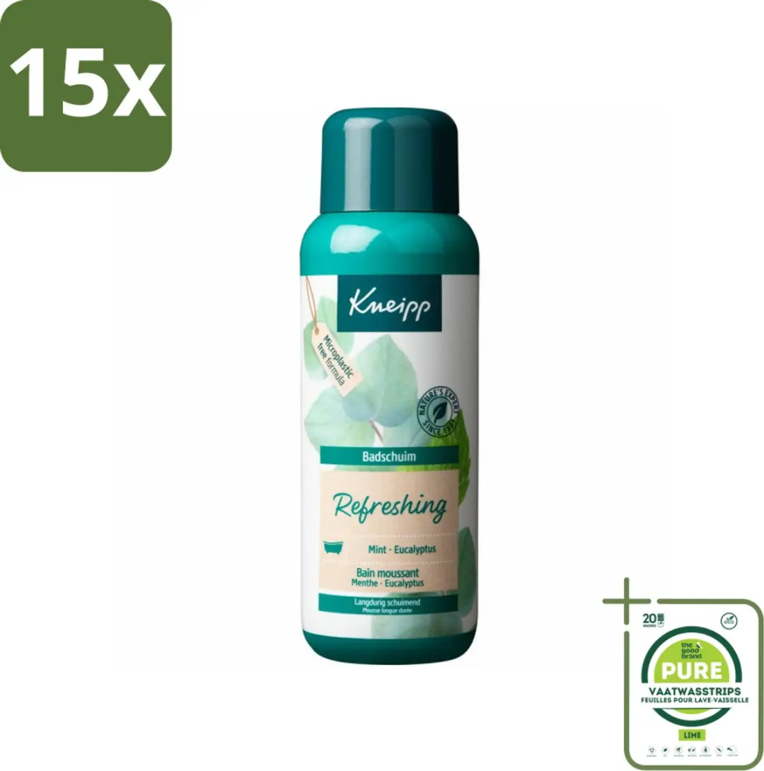 Kneipp Badschuim Mint Eucalyptus 400ml