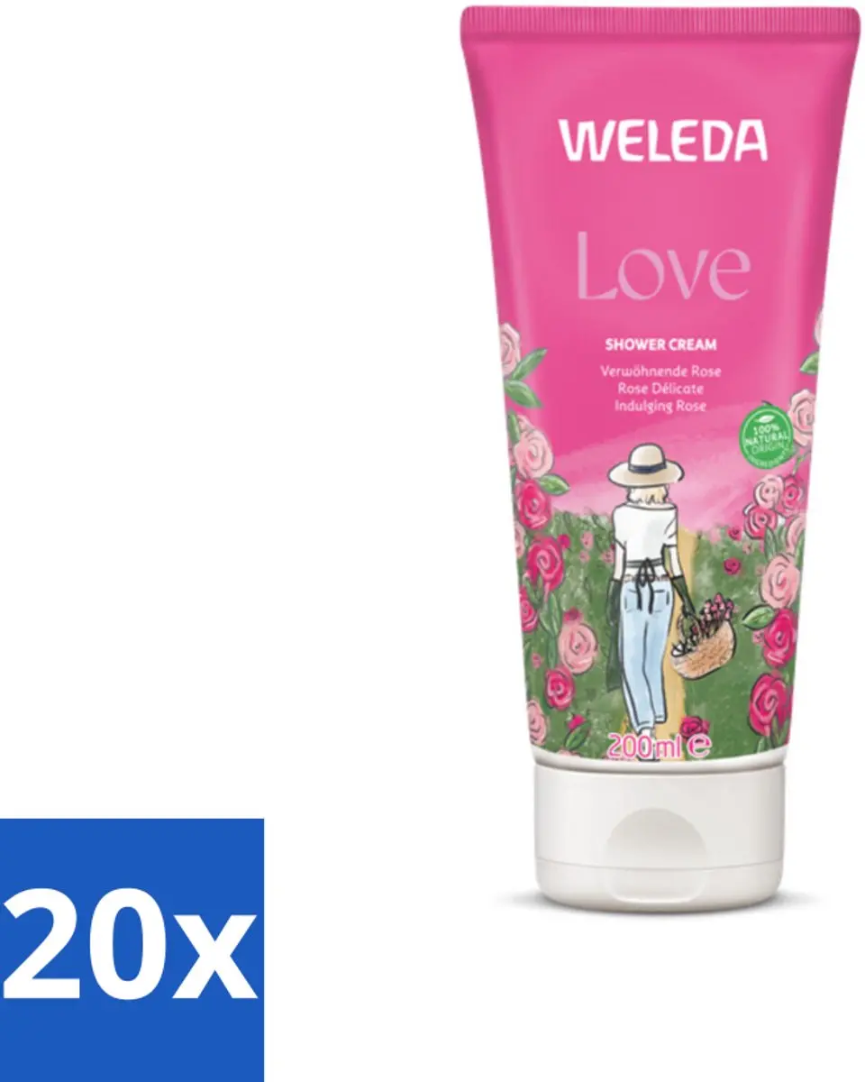 Weleda Aroma Shower Love Douchecrème 200ml