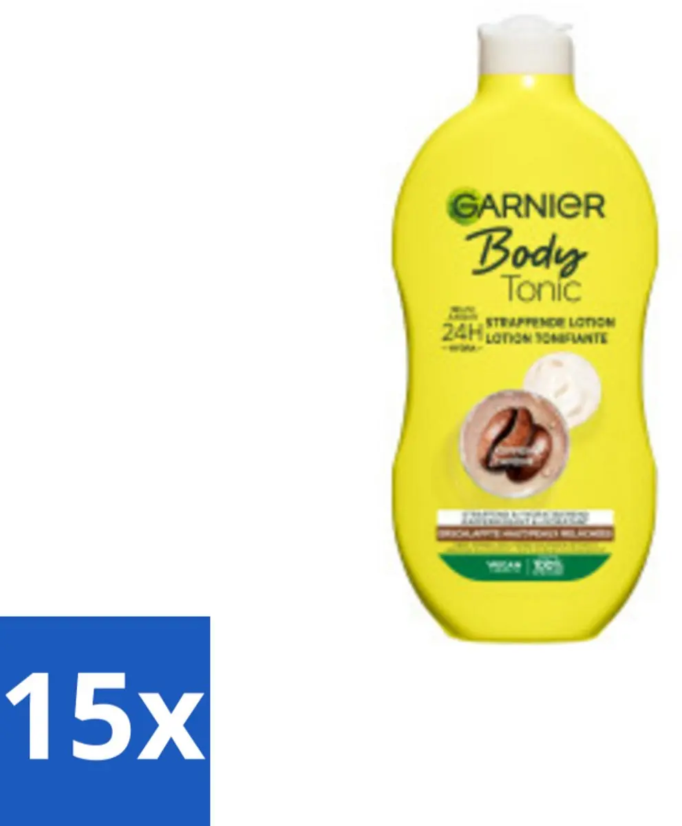 Garnier Bodylotion Tonic Verstevigend 6000ml - 15 Stuks