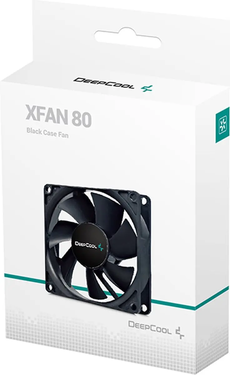 DeepCool XFAN 80 Ventilator 80mm - Zwart