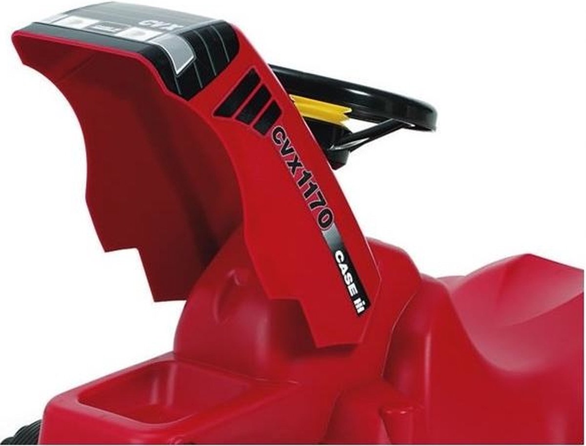 Rolly Toys rollyKid Case CVX - Traptractor met Aanhanger