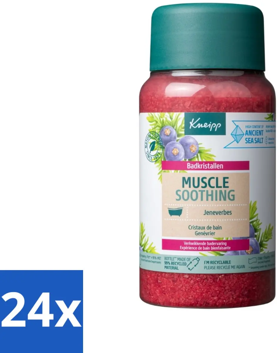 Kneipp Muscle Soothing Badzout Jeneverbes 600g