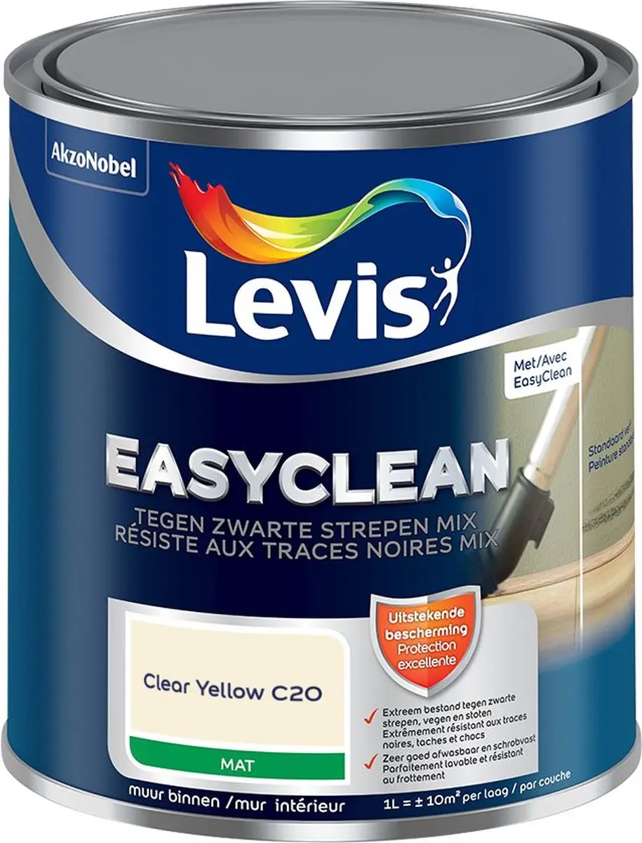 Levi's Easyclean Tegen Zwarte Strepen Mix 1L