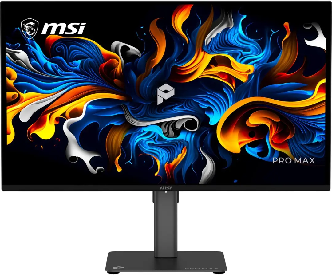 MSI PRO MAX 271UPX12G 4K OLED Monitor 120Hz - 27" Zwart - afbeelding 6 van 6