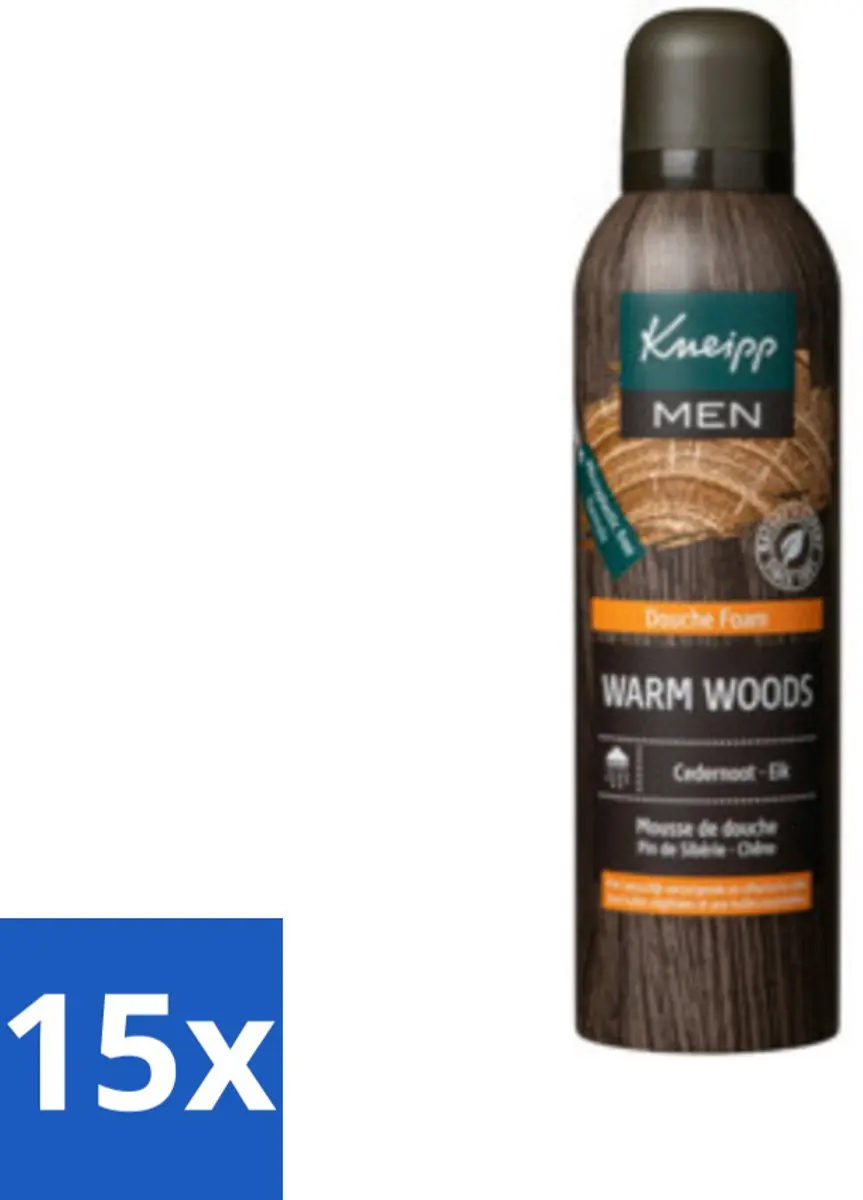 Kneipp Douche Schuim Men Warm Woods 200ml