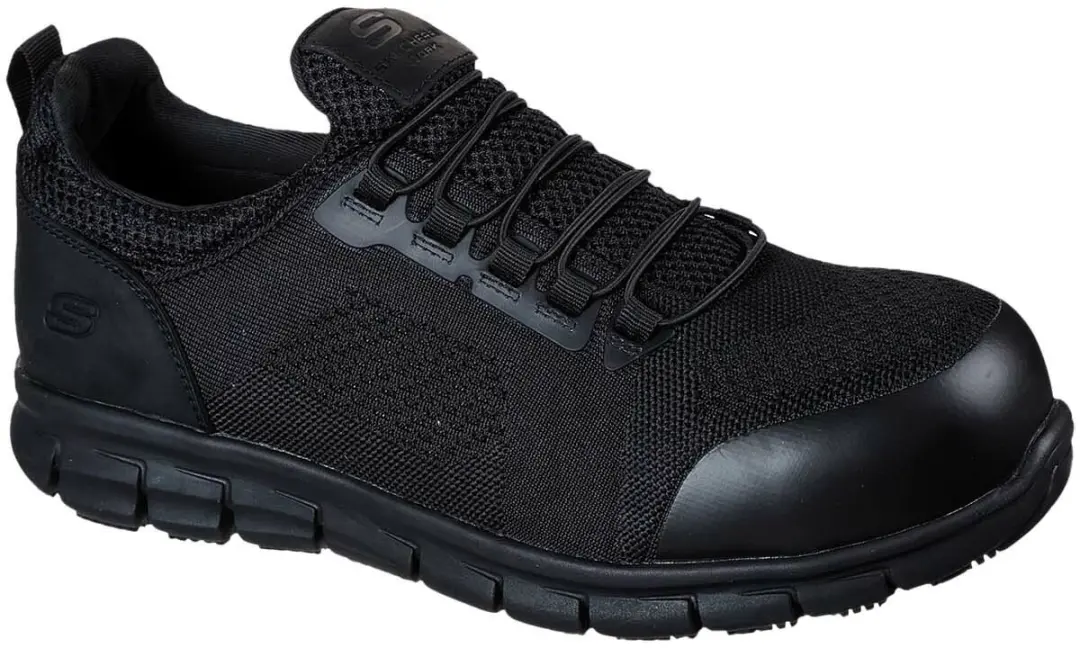 Skechers Synergy-Omat 200013EC Veiligheidsschoen - Heren - Zwart - afbeelding 6 van 6