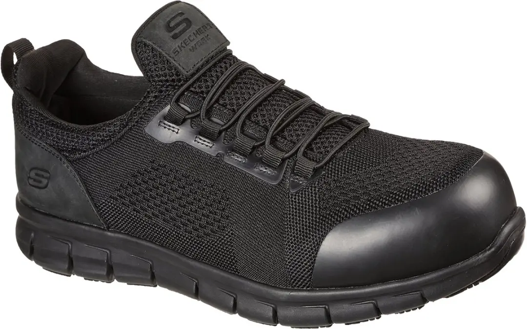Skechers Synergy-Omat 200013EC Veiligheidsschoen - Heren - Zwart