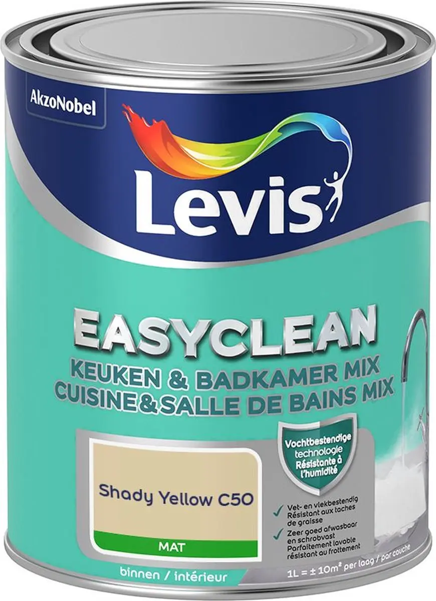Levi's Easyclean Mengverf Shady Yellow C50